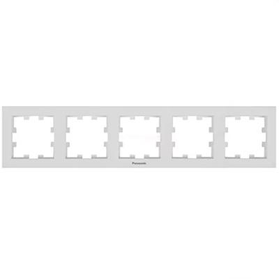 Panasonic Sorolókeret (5-ös) vízszintes, Panasonic feliratos - Soft Touch, Kagylóhéj