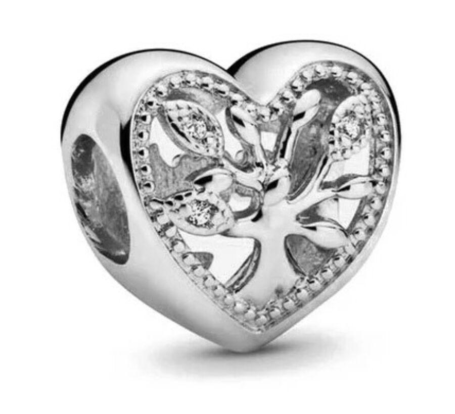 Pandora stílusú  ezüst charm - Életfa- Valentin napra ajánljuk!