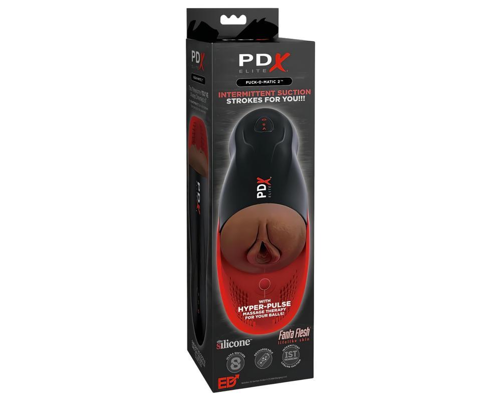 PDX Elite Fuck-O-Matic 2 - akkus, szívó műpunci maszturbátor