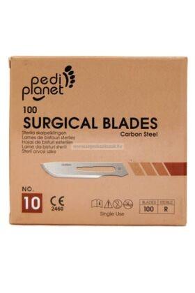 Pedi Planet pedikűr szikepenge 10-es méret - 100db (Utolsó darabos akció!)