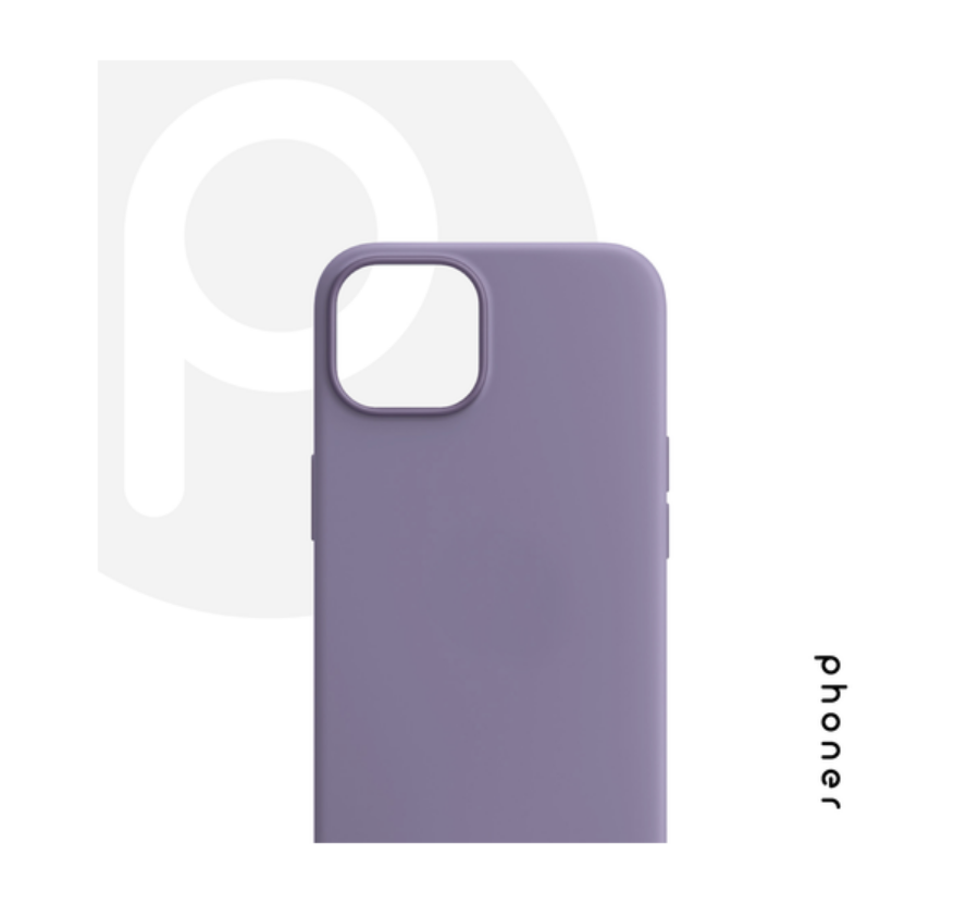 Phoner Apple iPhone 11 szilikon tok, lila