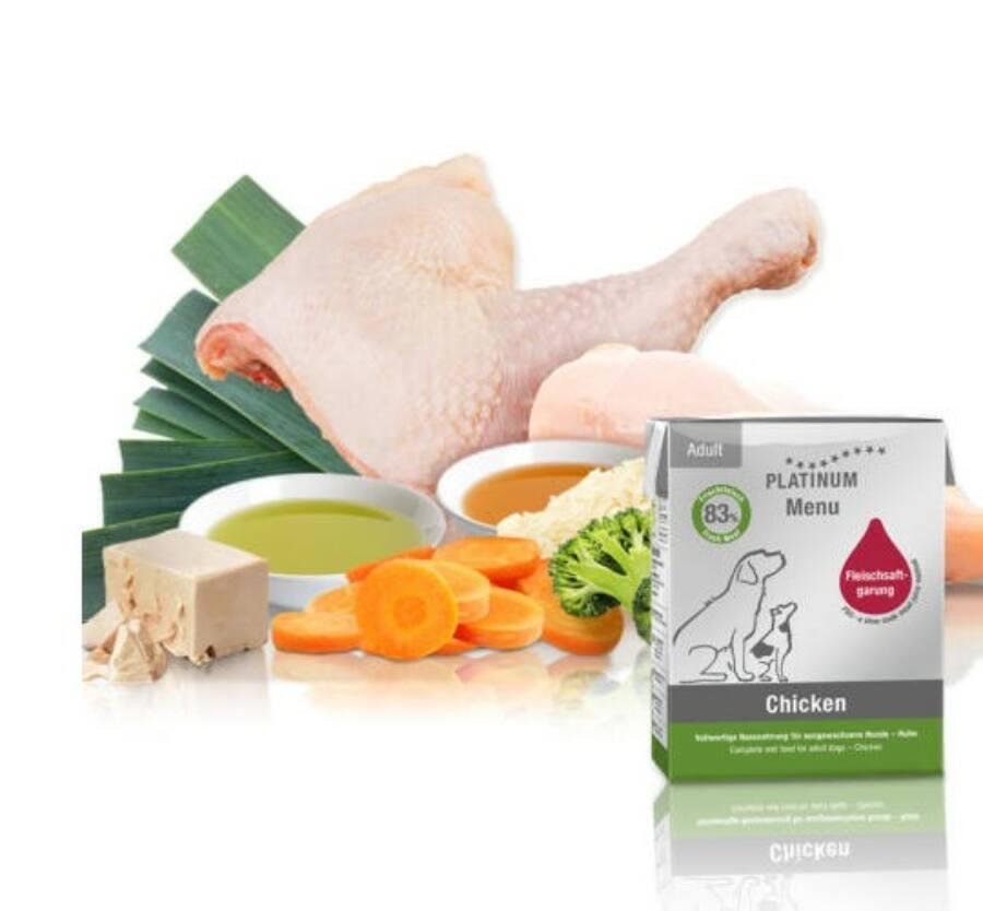 Platinum Menu Chicken nedves kutyatáp 375 g