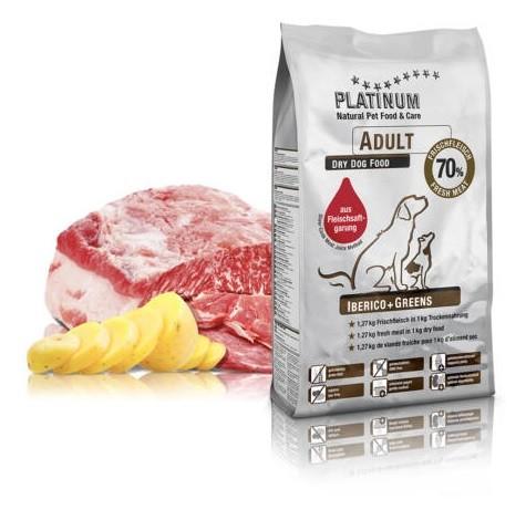PLATINUM NATURAL Adult Iberico + Greens 5 kg