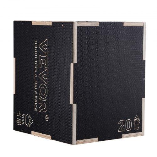 Plyometrikus Ugródoboz Csúszásgátló Felület 508/457/406 mm
