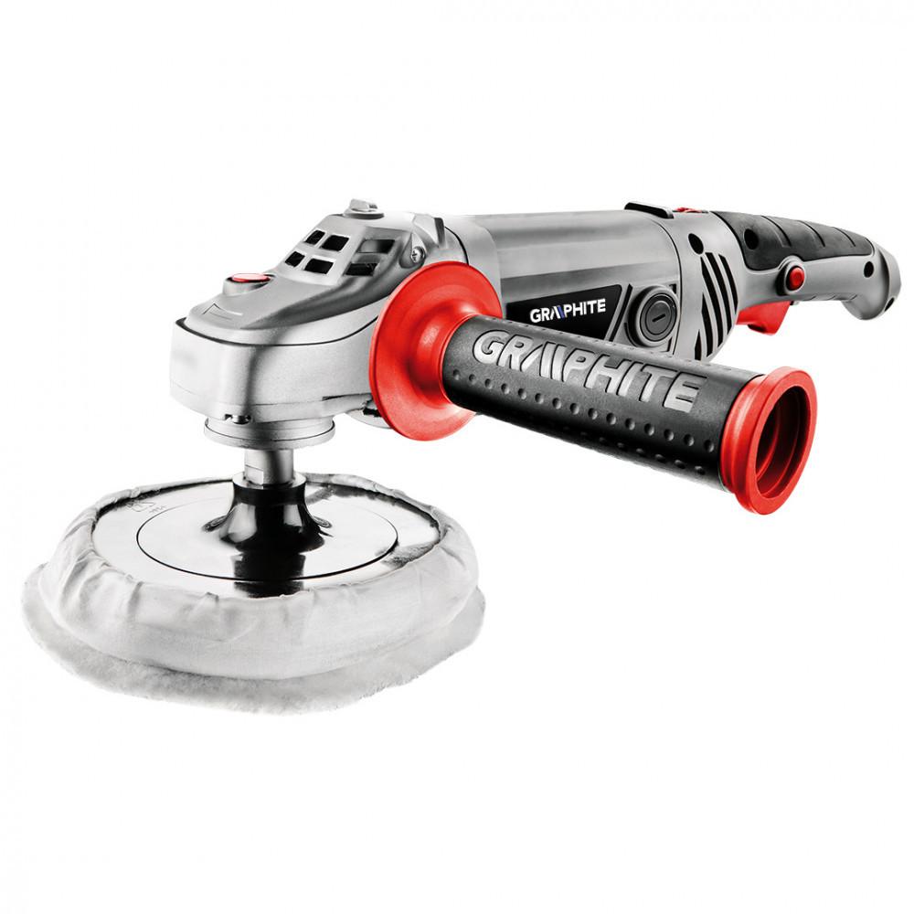 Polírozógép 1300W, 180mm, 1000-3000 /perc