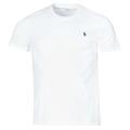 Polo Ralph Lauren Rövid ujjú pólók T-SHIRT AJUSTE COL ROND EN COTON LOGO PONY PLAYER Fehér EU S