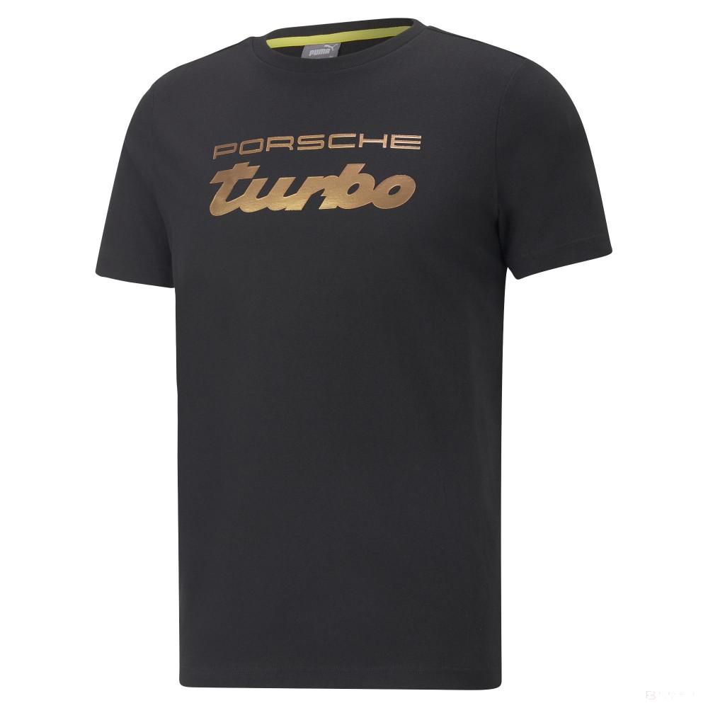Porsche Legacy Metal Energy Logo Póló Puma Fekete 2022