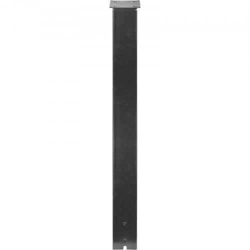 Postaládaoszlop Porszórt Acél 1092 mm
