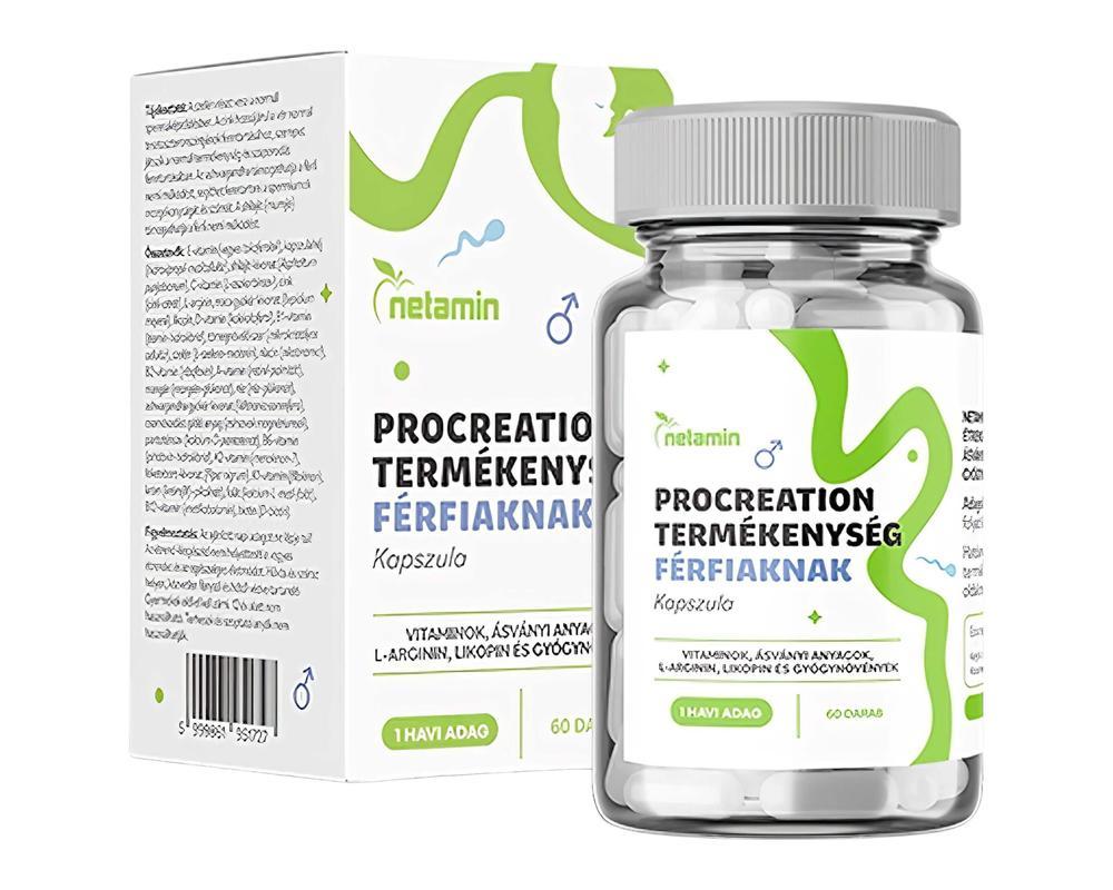 Procreation - fogantatást segítő, kiegészítő kapszula (60db)