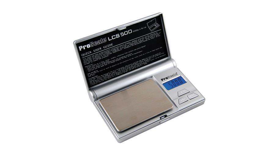 ProScale LCS500 (500g/0,1g) mini digitális precíziós zsebmérleg - 2 év garancia
