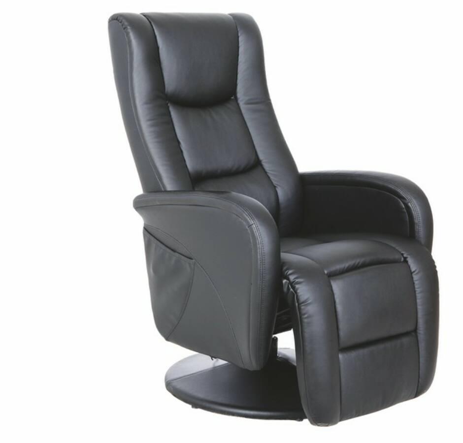 PULSAR relax fotel, fekete