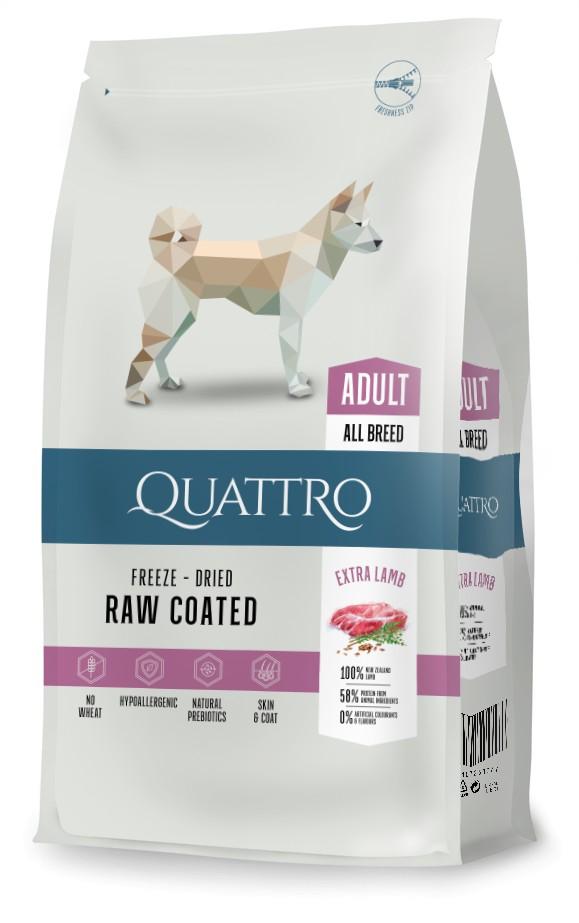 QUATTRO Super Premium LARGE BREED ADULT LAMB kutyatáp 12kg