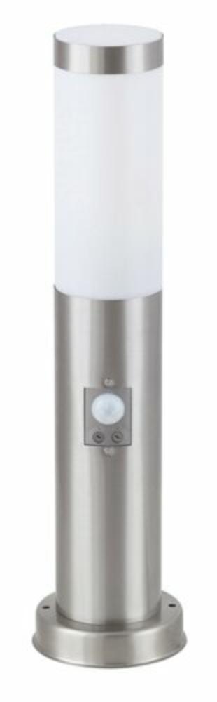 Rábalux 8267 Inox torch Kültéri állólámpa Szatin Króm, PIR
