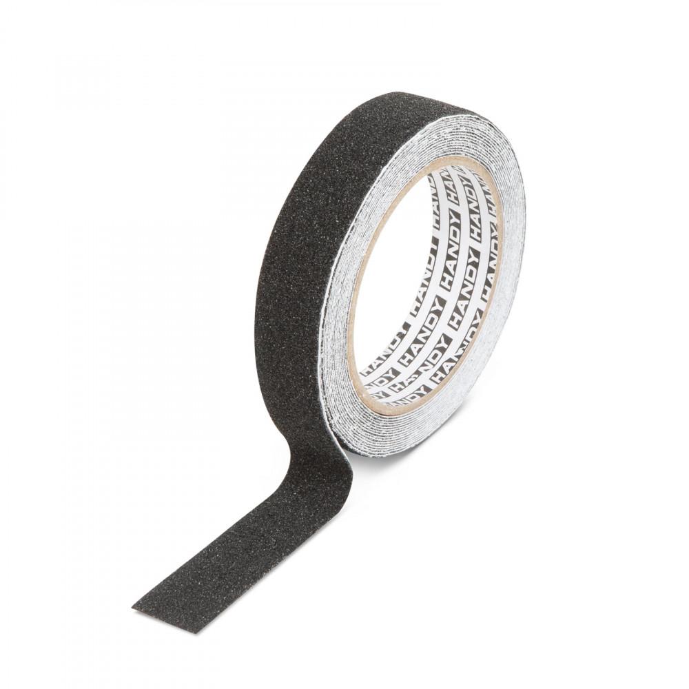 Ragasztószalag - csúszásmentes - 5 m x 25 mm - fekete Handy 11087A