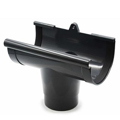 RainWay Ereszcsatorna betorkolló csonk, 130 mm, antracit, PVC