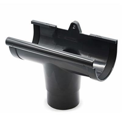 RainWay Ereszcsatorna betorkolló csonk, 90 mm, antracit, PVC