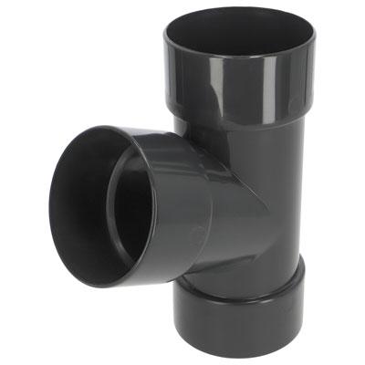 RainWay Ereszcsatorna csőelágazás 67°, 75 mm, antracit, PVC