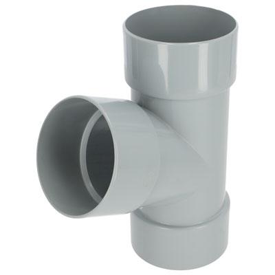 RainWay Ereszcsatorna csőelágazás 67°, 75 mm, szürke, PVC