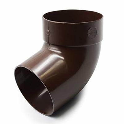 RainWay Ereszcsatorna csőkönyök 67°, 100 mm, barna, PVC