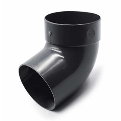 RainWay Ereszcsatorna csőkönyök 67°, 75 mm, antracit, PVC