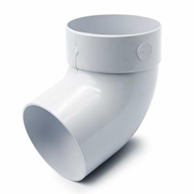 RainWay Ereszcsatorna csőkönyök 67°, 75 mm, szürke, PVC