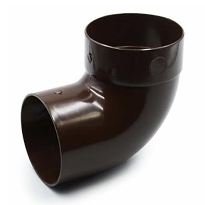 RainWay Ereszcsatorna csőkönyök 87°, 100 mm, barna, PVC
