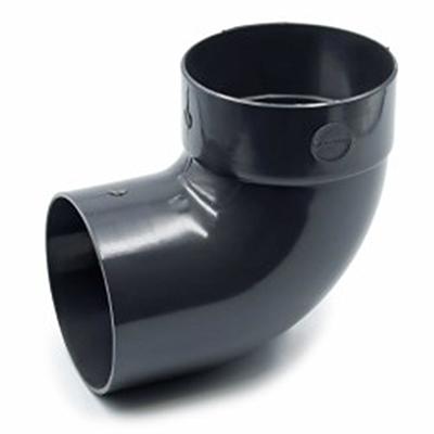 RainWay Ereszcsatorna csőkönyök 87°, 75 mm, antracit, PVC