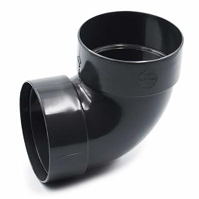 RainWay Ereszcsatorna csőkönyök 87°, dupla  toldóval, 75 mm, antracit, PVC