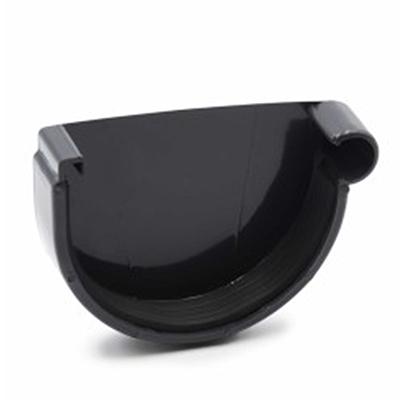 RainWay Ereszcsatorna lezáró elem, jobb, 90 mm, antracit, PVC