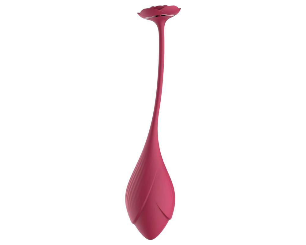 Raytech Rose - akkus, rádiós vibrotojás (piros)