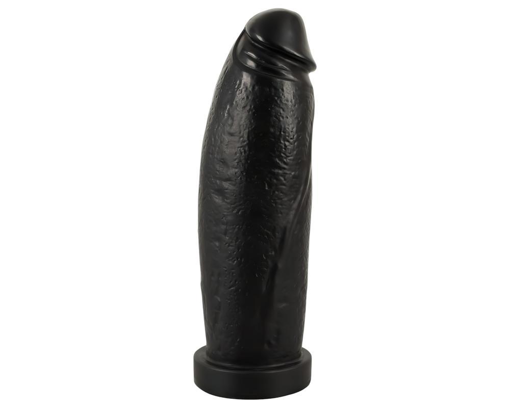 Realistixxx Real Giant - giga dildó - 30 cm (fekete)