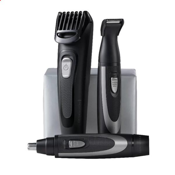 REMINGTON WORKS MB905 szakállvágó készlet, 6 részes, 9 hosszbeáll. (2–18 mm), precíziós trimmer, orr-/fülszőrnyíró, USB