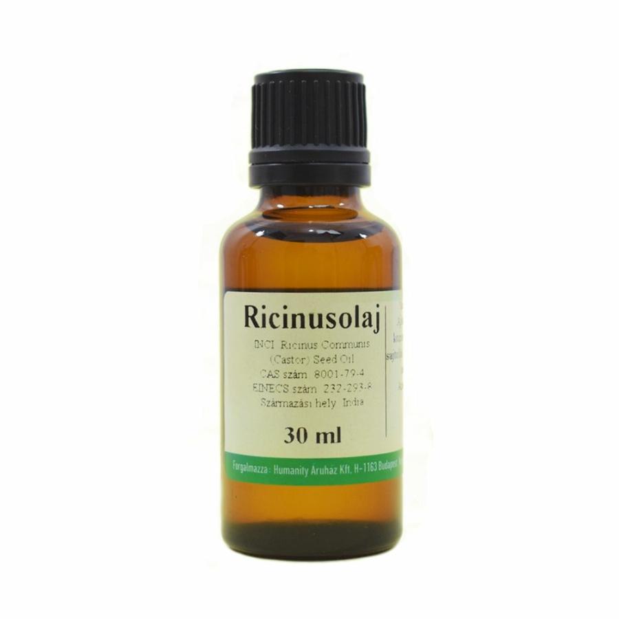 Ricinus olaj - 30 ml gyógyszerkönyvi tisztaságú