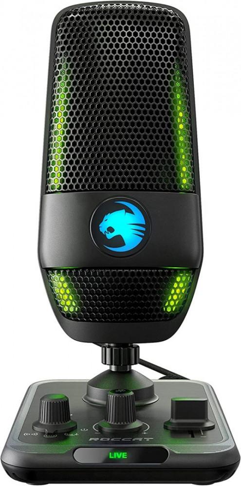 Roccat Torch AIMO Streaming USB Microphone Black