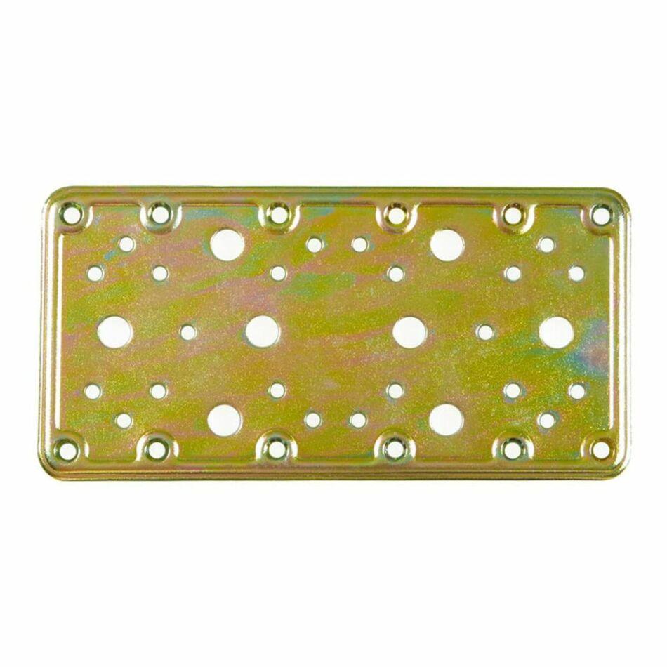 Rögzítő lemez AMIG 503-12124 Bikromát Aranysàrga Acél (200 x 100 mm)
