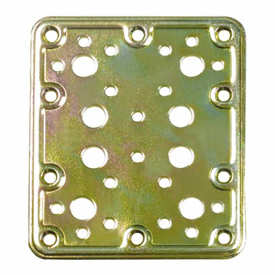 Rögzítő lemez AMIG 504-12126 Bikromát Aranysàrga Acél (200 x 100 mm)