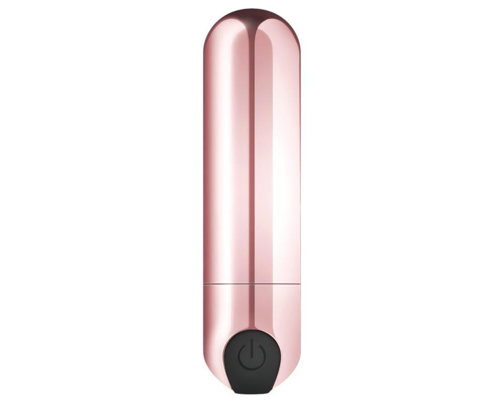 Rosy Gold Bullet - akkus, mini rúdvibrátor (rosegold)