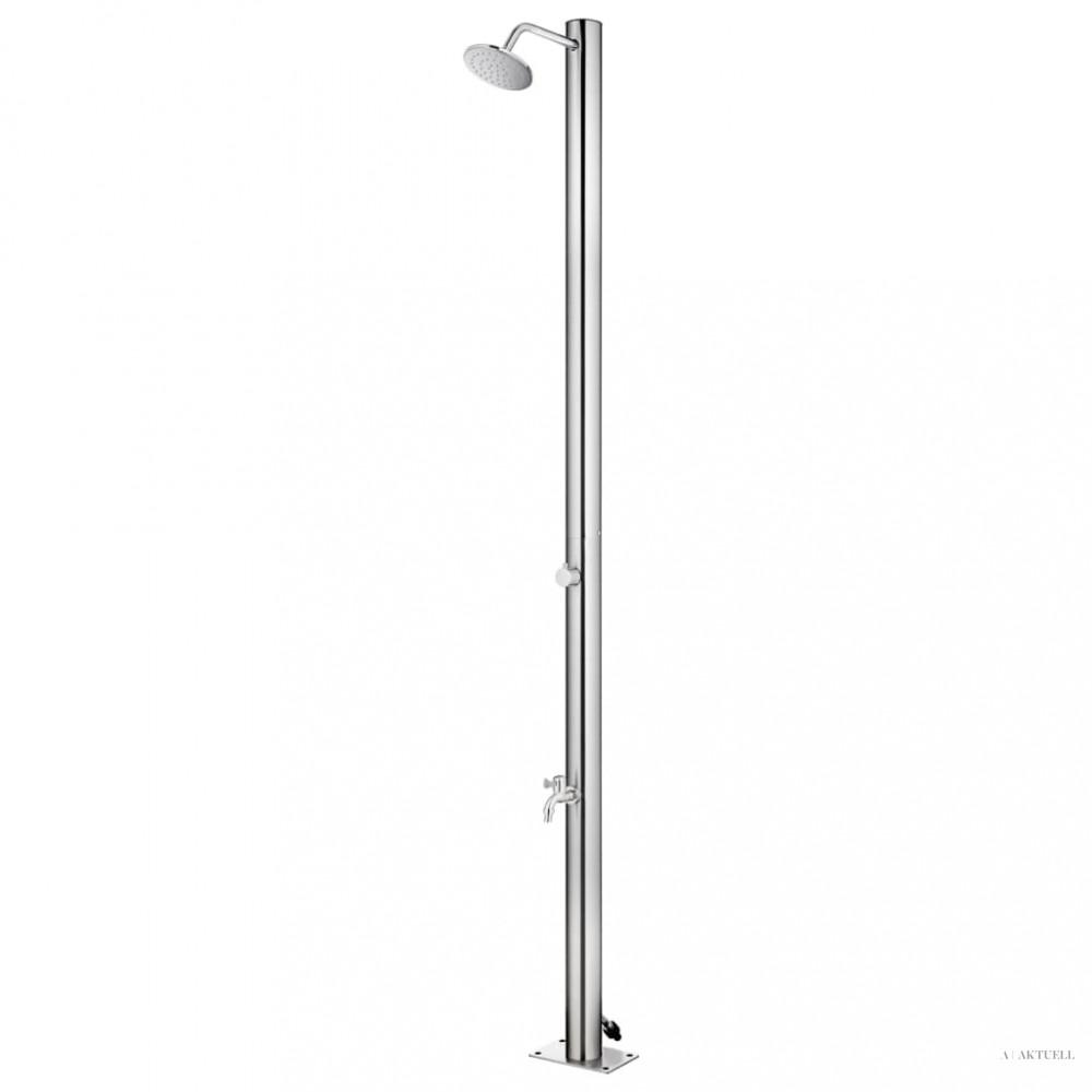 Rozsdamentes acél kerti zuhany 215 cm