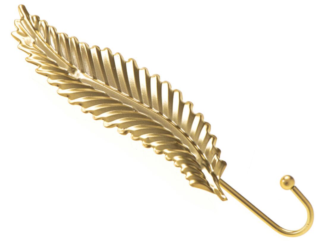 Ruhaakasztó kampó, 20cm, levél