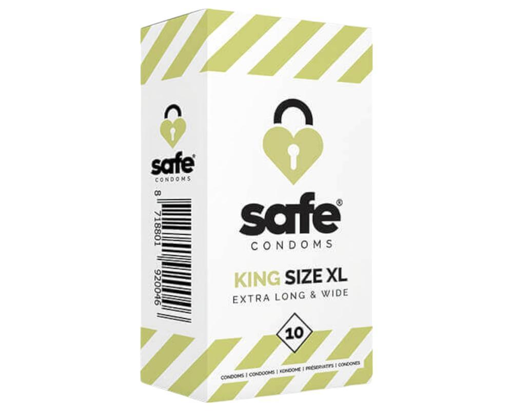 SAFE King Size XL - extra nagy óvszer (10db)