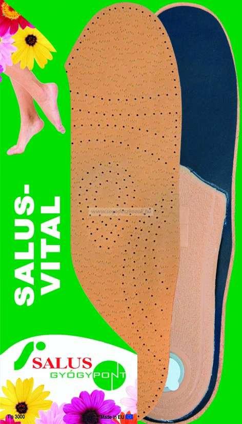 Salus Vital haránt és lúdtalpbetét juh bőr 35-36 (Utolsó darabos akció!)
