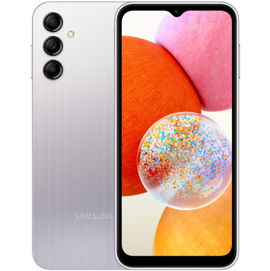 Samsung Galaxy A14 128GB 4GB RAM Dual (A145F) ezüst BONTOTT