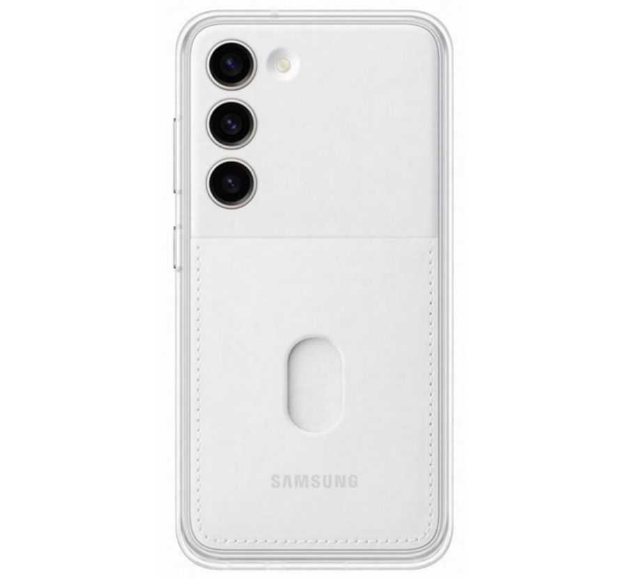 Samsung Galaxy S23 Frame, gyári tok, fehér, EF-MS911CW