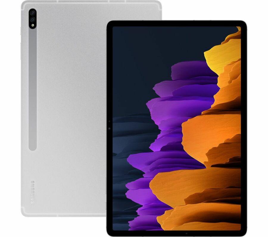 Samsung Galaxy Tab S7+ T976 12.4 256GB 5G LTE ezüst