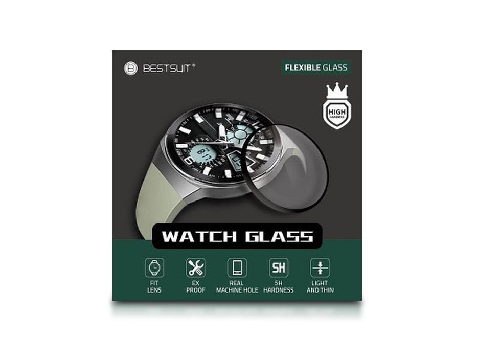 Samsung Galaxy Watch 5 Pro (45 mm) üveg képernyővédő fólia - Bestsuit Flexible Nano Glass 5H