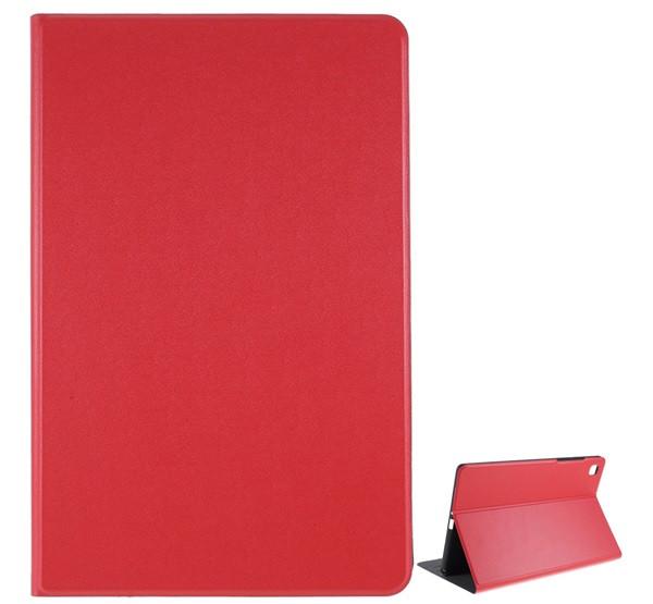 Samsung Tab A7 10.4 (2022) WIFI SM-T503 / Tab A7 10.4 (2020) LTE SM-T505 / Tab A7 10.4 (2020) WIFI SM-T500 Flip tok álló, bőr hatású PIROS