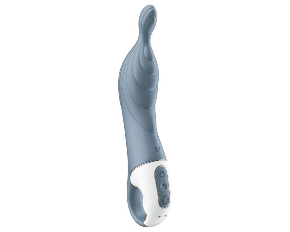 Satisfyer A-Mazing 2 - akkus, A-pont vibrátor (szürke)