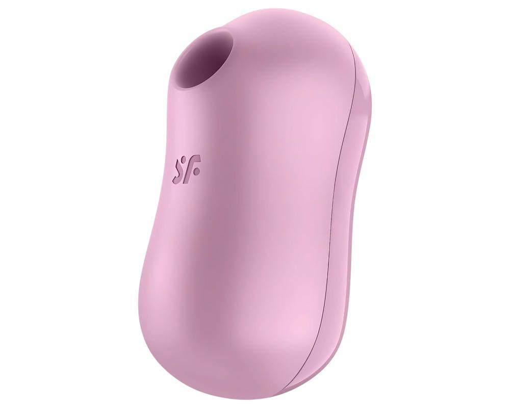 Satisfyer Cotton Candy - akkus léghullámos csikló vibrátor (lila)