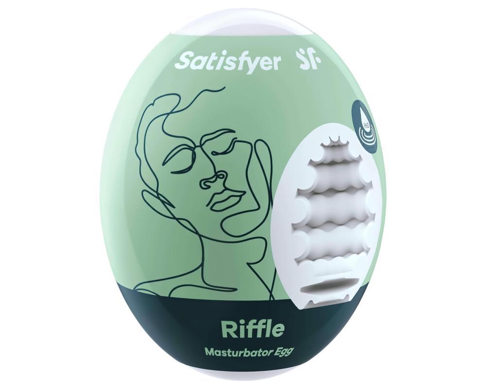 Satisfyer Egg Riffle - tojás maszturbátor (1db)