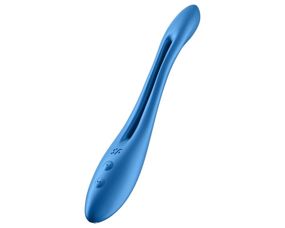 Satisfyer Elastic Game - akkus, flexibilis párvibrátor (kék)